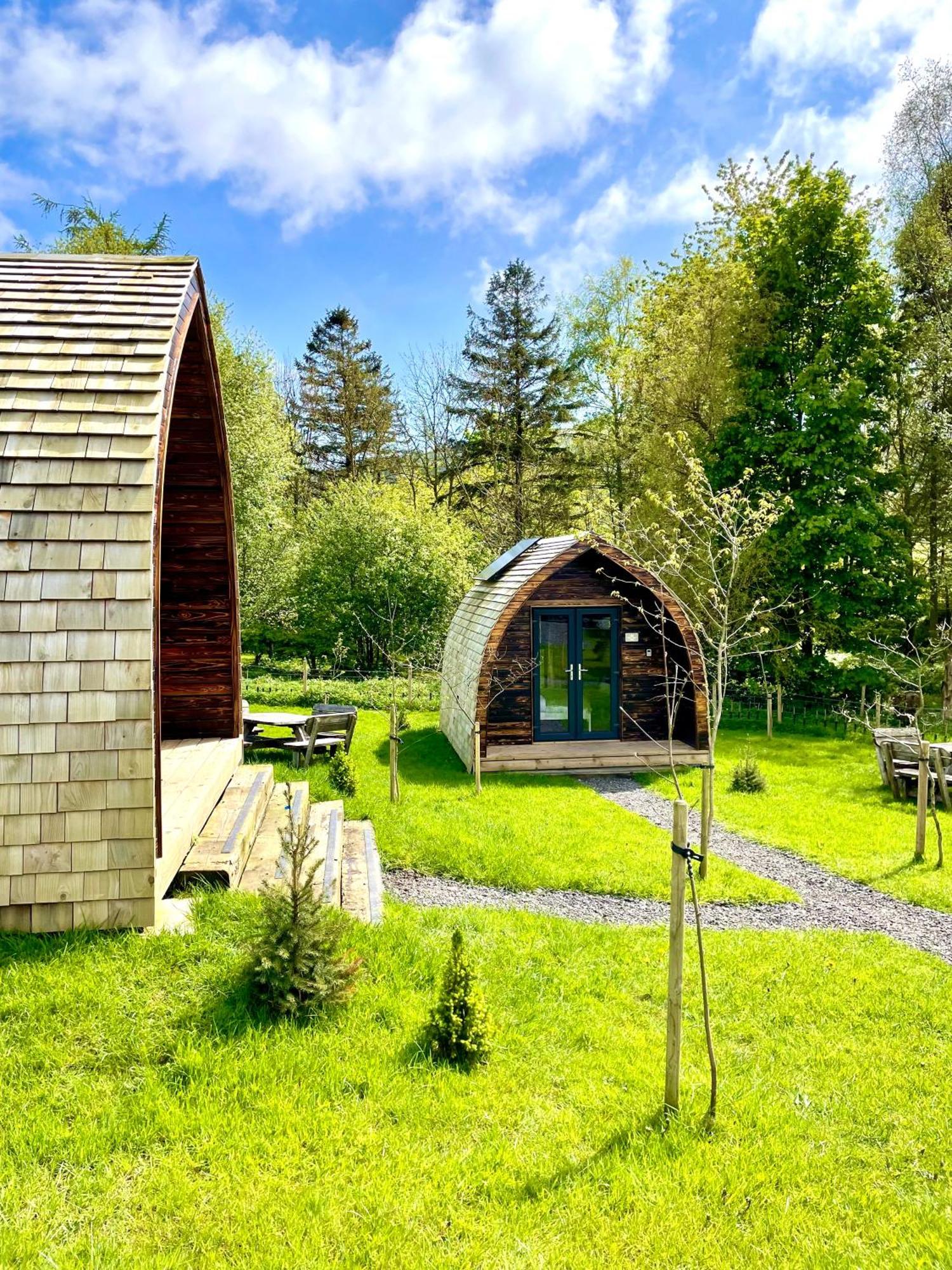 Alder Pod, Clay Bank Huts Hotel Ingleby Greenhow ภายนอก รูปภาพ